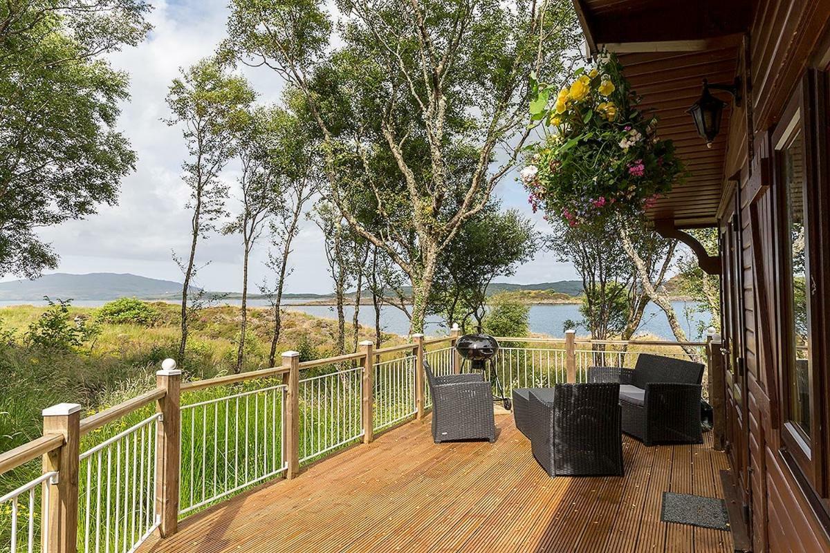 Lunga House Beach Lodges Craobh Haven Eksteriør billede