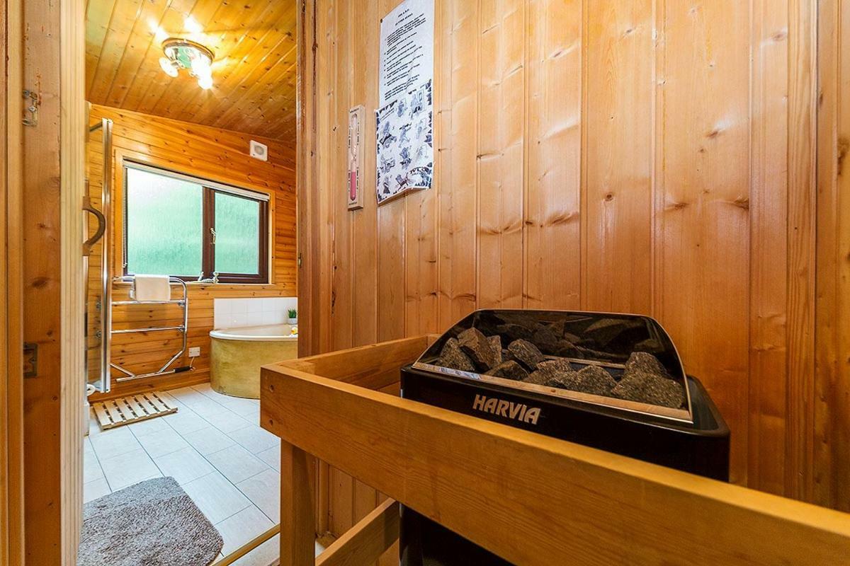 Lunga House Beach Lodges Craobh Haven Eksteriør billede