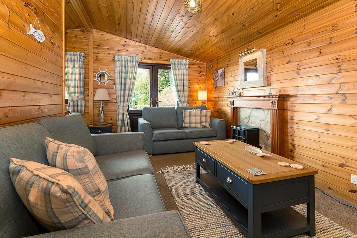 Lunga House Beach Lodges Craobh Haven Eksteriør billede