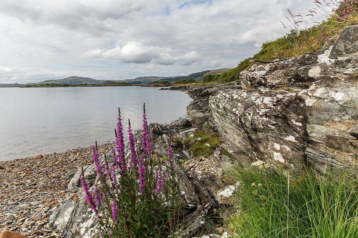 Lunga House Beach Lodges Craobh Haven Eksteriør billede